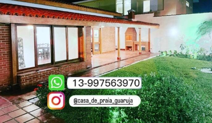 Beach House Unidade 2 - Casas De Praia Guaruja 50 Metros Do Mar Eksteriør billede